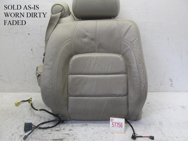 00-05 deville dhs right passenger front seat upper cushion head rest air bag oem