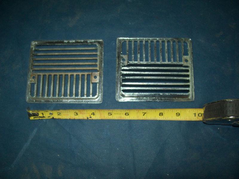 1960 FORD LINCOLN R&L KICK PANEL FRESH AIR GRILLS RAT HOT ROD, US $25.00, image 3