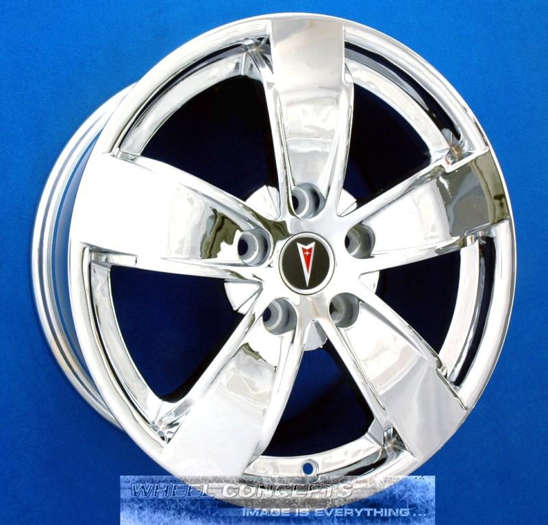Pontiac gto 17 inch chrome wheel exchange rims new oem