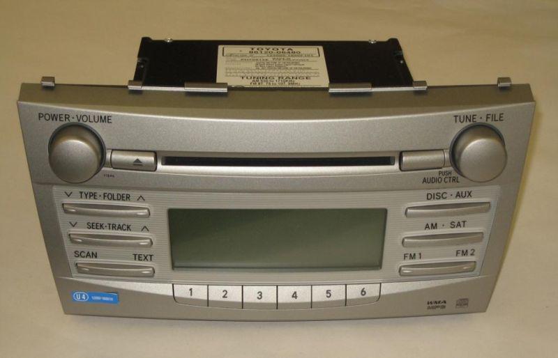 Find BRAND NEW 0711 TOYOTA CAMRY LE MP3 WMA CD RADIO PLAYER OEM