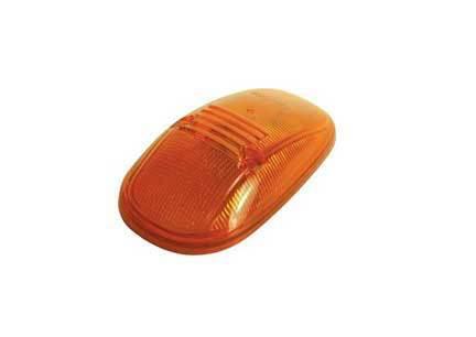 Pacer cab roof light - late dodge style - amber single  20-245as