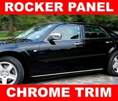Chevy camaro corvette caprice chrome rocker panel trim molding