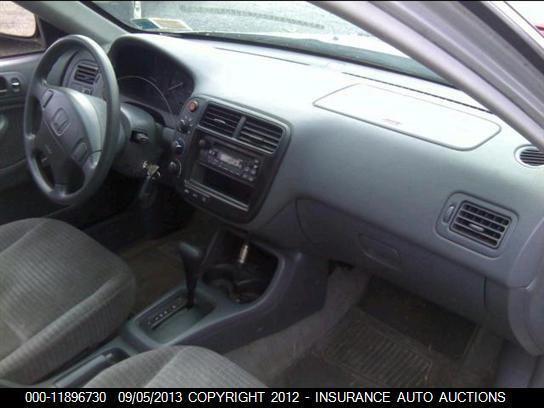 96 97 98 99 00 HONDA CIVIC DRIVER REAR DOOR VENT GLASS SDN 1283100, US $55.00, image 5