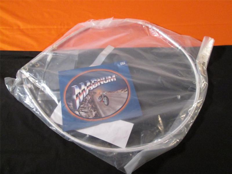 Magnum stainless braided clutch cable