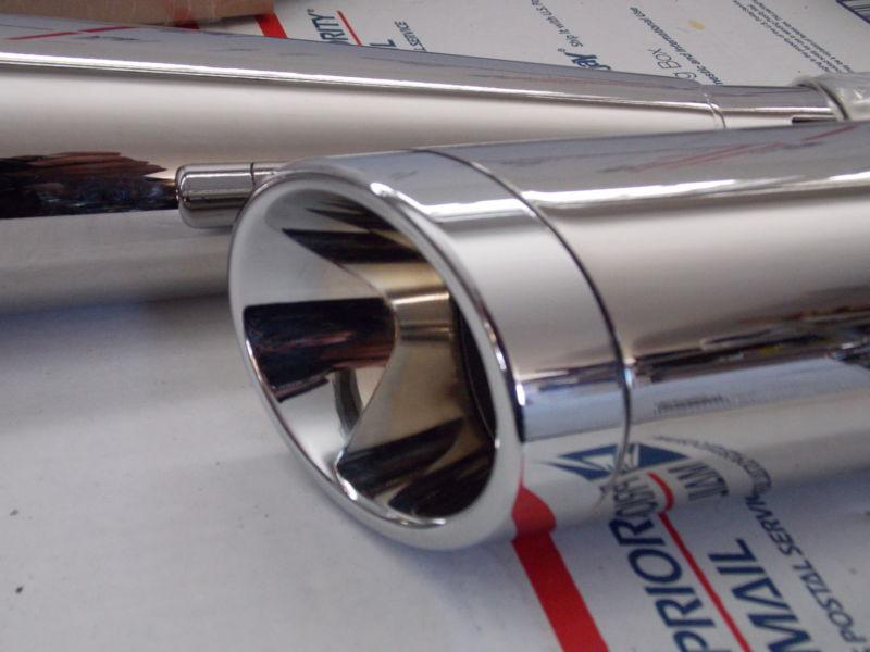 Find 2006'11 Harley Dyna BUB 7 2 into 2 exhaust System W/ Rotational
