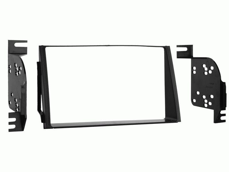 95-7322 hyundai 2006-2011 azera double din dash kit radio stereo ship worldwide