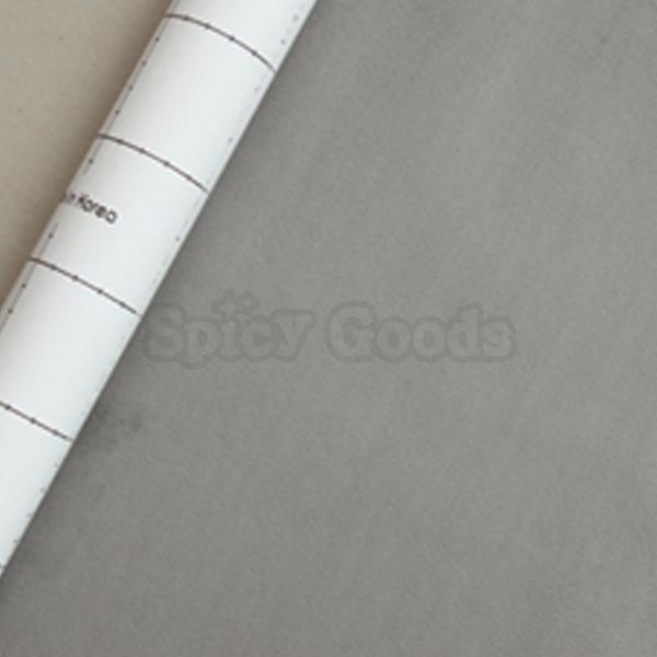 [ decoin ] new self adhesive adhesion suede sheet elastic car headliner gray
