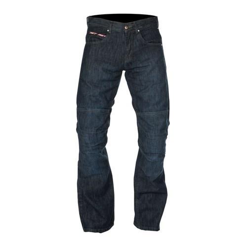 Quality rst motorcycle scooter kevlar ce armour denim blue jeans