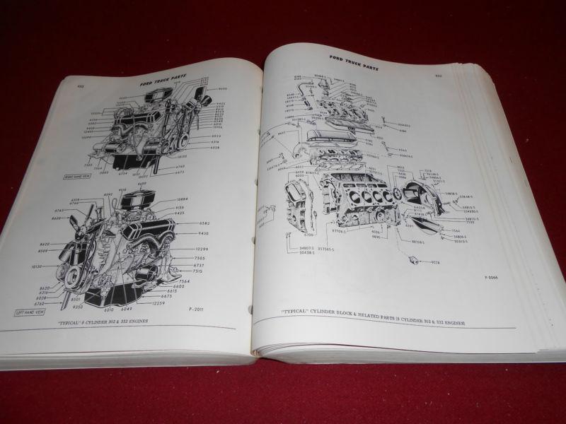 1961 FORD ILL. PARTS CATALOG MANUAL: PICKUP, PANEL, ECONOLINE, BIG RIGS, Etc. , US $49.99, image 3