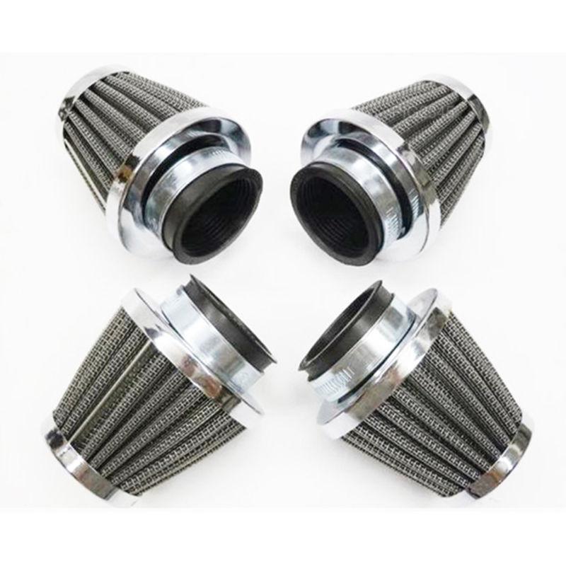 4pcs 54mm air filter cleaner yamaha honda kawasaki suzuki atv dirt bike chinese