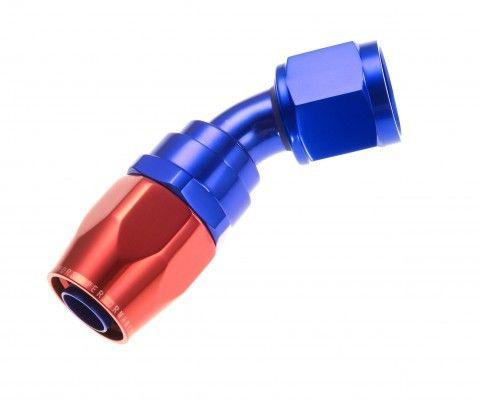 An -8 an 45 degree swivel fitting hose redhorse mustang camaro drag circle track