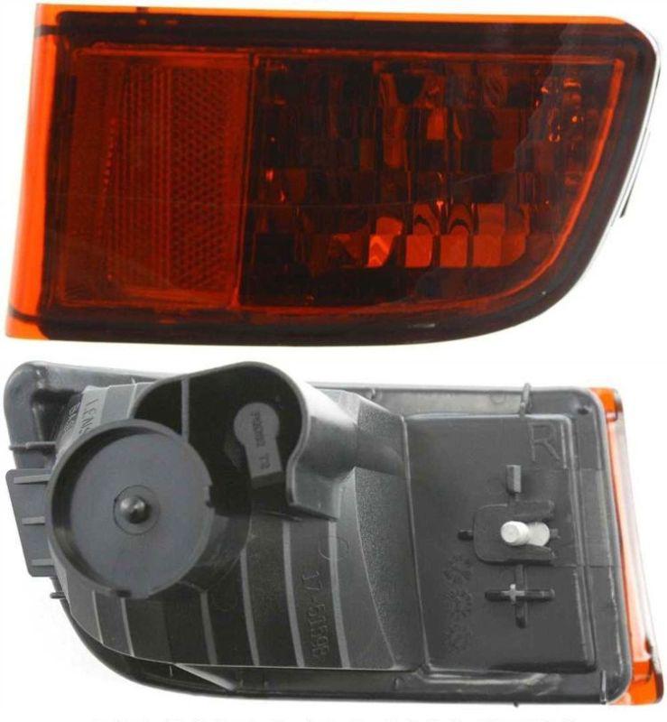 Bumper reflector assembly passenger's right side