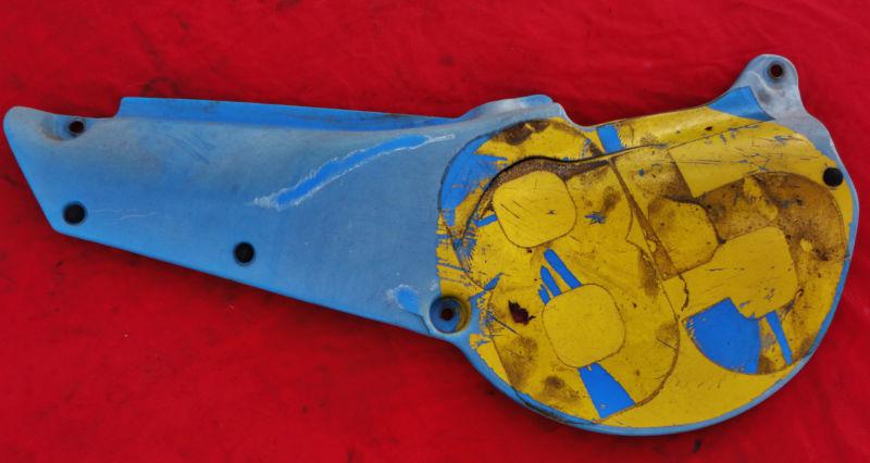 Yamaha 1980 it250g / 1980 it425g - left side cover / number plate