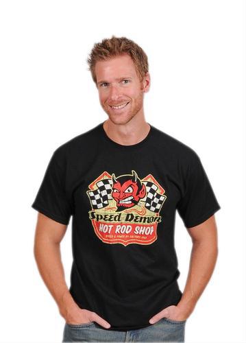 Genuine hotrod hardware® speed demon t-shirt sd002am001xl