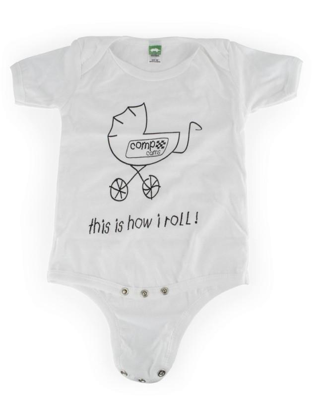 New comp cams short sleeve 18 months onsie shirt infant child #c1034-18