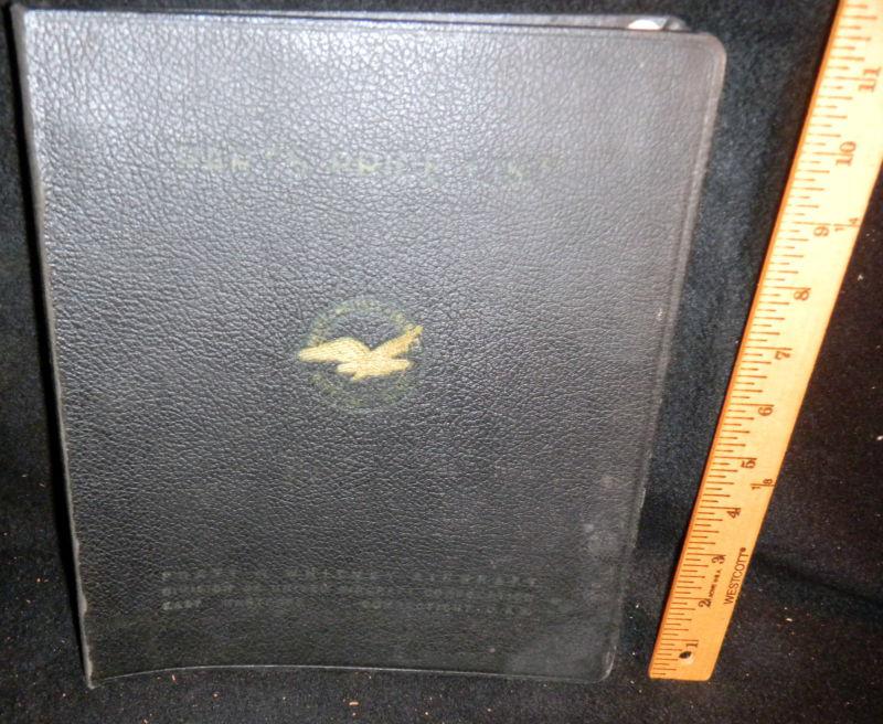 Book- 1952 pratt & whitney aircraft price parts list & catalog