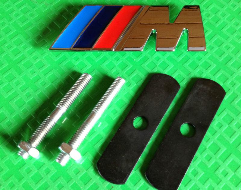 Car hood front grill badge logo emblem m3 m5 m6 series x1 x3 x5 x6 z4 325 330