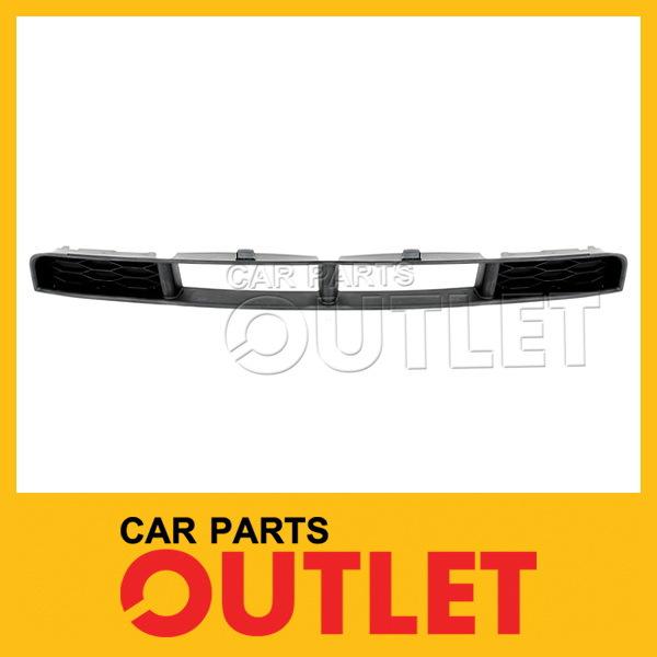 2005-2009 mustang gt front bumper grille lower fo1036114 mat black w/o calif pkg