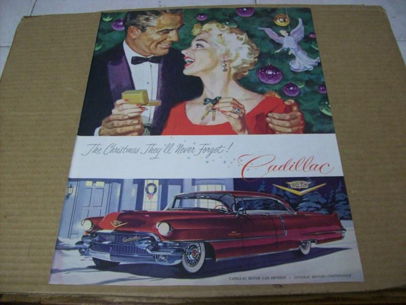 1956 cadillac sedan deville advertisement, vintage ad