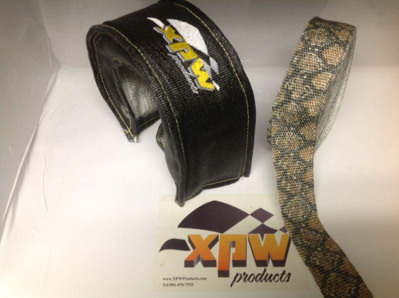 Sell Black T3 XPW Turbo Charger Blanket W/SNAKESKIN Rat Wrap Down Pipe
