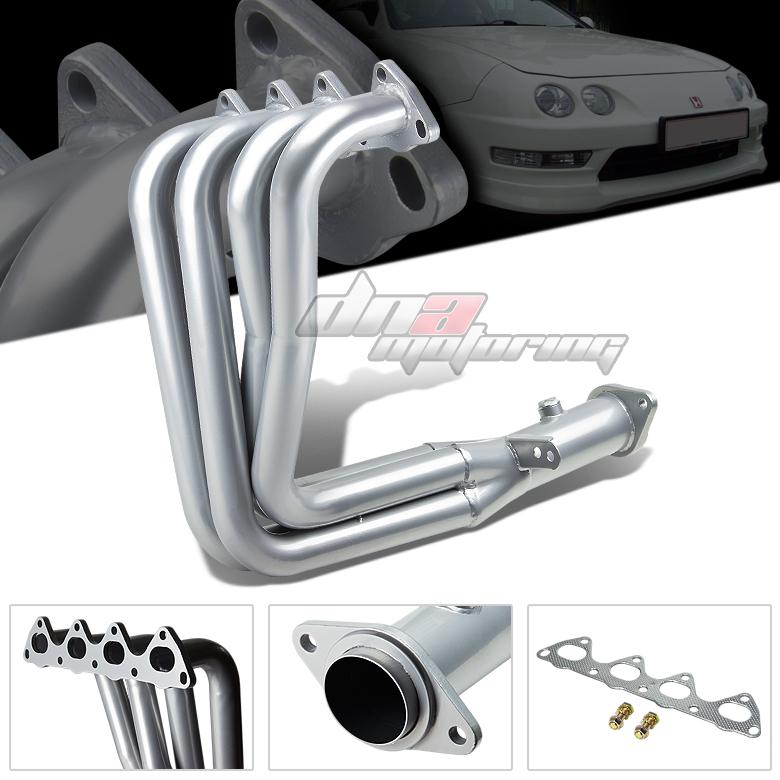 94-01 integra gsr/type-r stainless silver performance 4-1 racing header exhaust