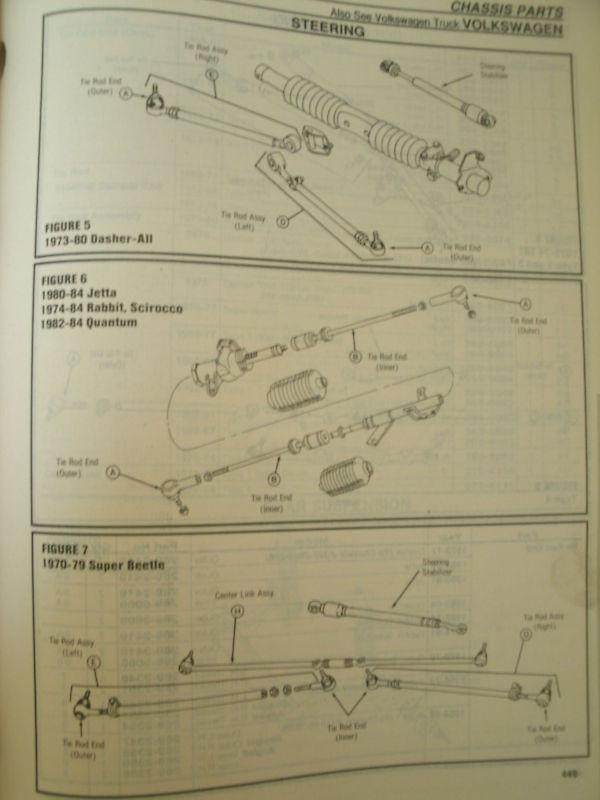 1985 NAPA Chassis Parts MASTER CATALOG - Passenger/trucks catalog no. CH-M34A, US $19.99, image 8