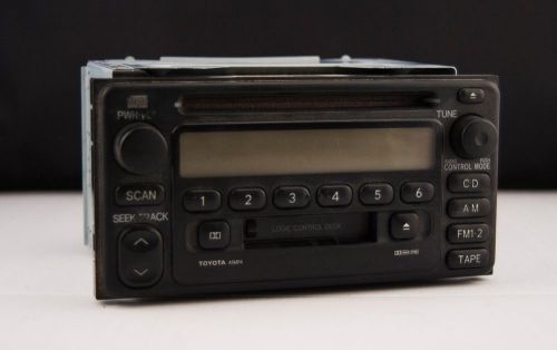 00 01 02 03 04 toyota highlander celica echo mr2 radio cassette cd disc player