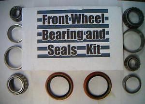4 front wheel bearings,2 seal studebaker 1961 1962 1963 1964 1965 1966