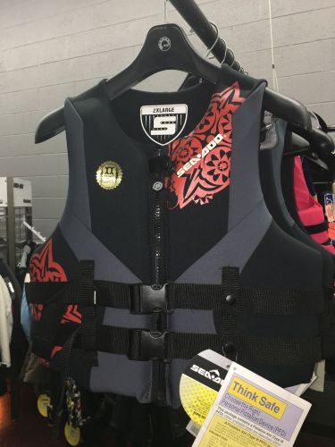 9003401430 new sea-doo ladies freewave personal flotation device size 2xl