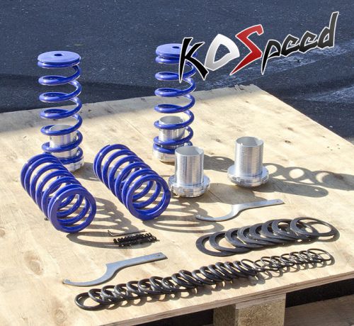 00-05 mitsubishi eclipse 3g gt 0-3&#034; height adjustable coilover spring kit blue