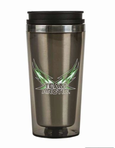Arctic cat team arctic travel tumbler cup, smoke grey, 5253-208~closeout