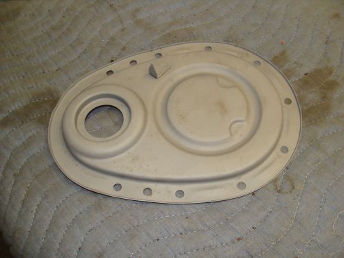 348 chevy timing cover