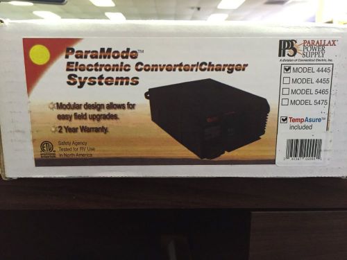 Parallax power supply paramode 4400 electronic converter/charger systems