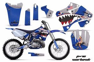 Yamaha graphic kit amr racing bike decal yz 125/250 decals mx parts 96-01 p40 u