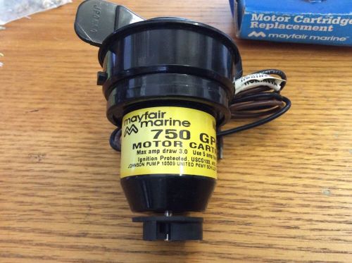Two  cartridge replacement mayfair marine 750gph model 28572