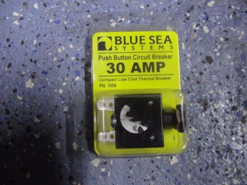 #586c push button circuit breaker - 30 amp - 12 volt blue sea systems 7059