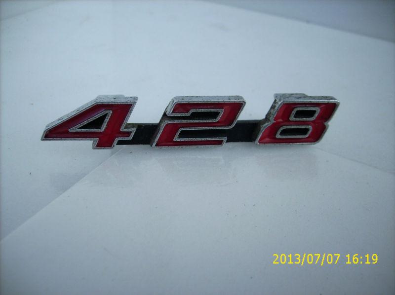 ))) pontiac 428 oem emblem firebird,gto ((((