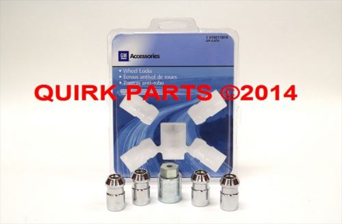 2011-2014 chevrolet buick wheel lock kit oem brand new genuine 19211919