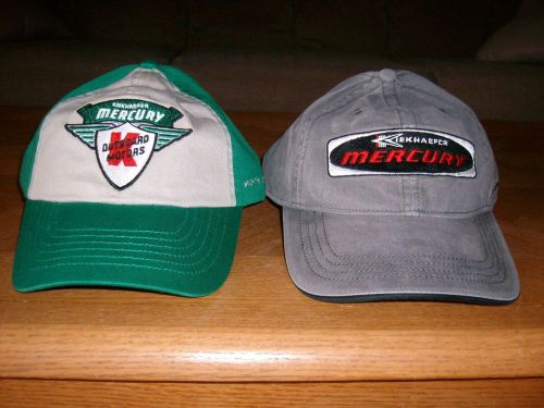 Mercury outboard vintage hats