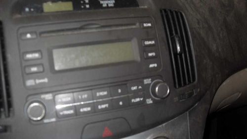 07 08 09 10 elantra audio equipment sdn receiver am-fm-stereo-cd-mp3 opt 9611p2