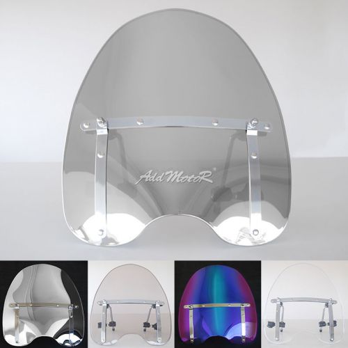 Addmotor chrome windscreen windshield for kawasaki vn vulcan 18"×15 3/4"