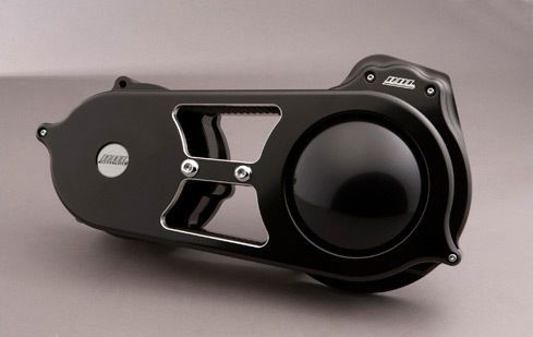 Belt drive bdl - fits 2007–up softail &amp; 2006-up dyna - ev-625 2in blackor chrome