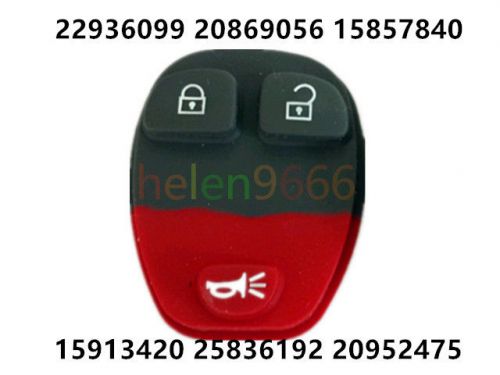 New gm remote keyless entry key fob pad 25836192