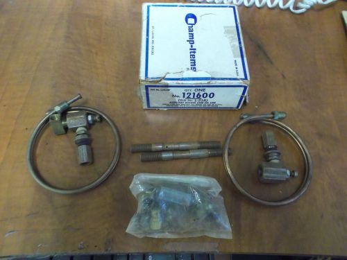 58 59 60 61 62 63 64 ford auxiliary rocker arm oil line 332, 352, 361 fe engines