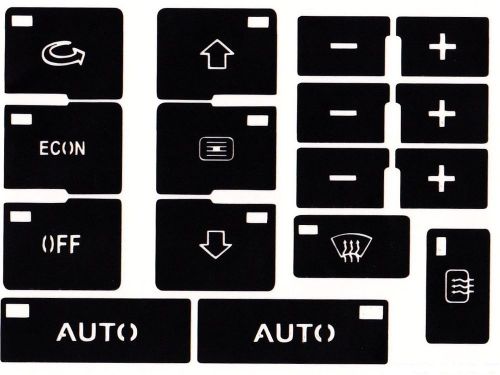 Audi a4 b6 8e climate control a/c heater soft touch button repair restore