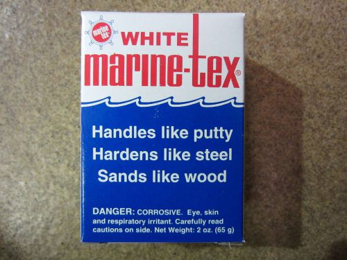 Marine tex 2 oz white putty  filling fiberglass cracks boat hull repair
