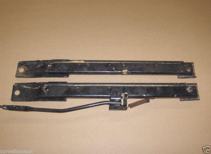 Corvette seat track slider adjuster gm 76,77,78