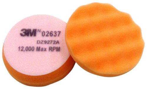 3m finesse-it buffing pad 02637, hook-and-loop attachment, 3-3/4" (pack of 10)