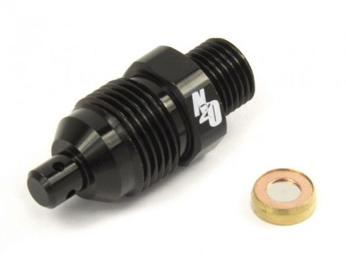 Nitrous outlet 00-35001 black nhra blow off valve fitting and pressure disk