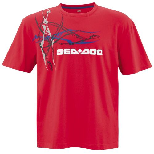 Sea-doo red tee shirt short sleeve t-shirt xx-large sea-doo